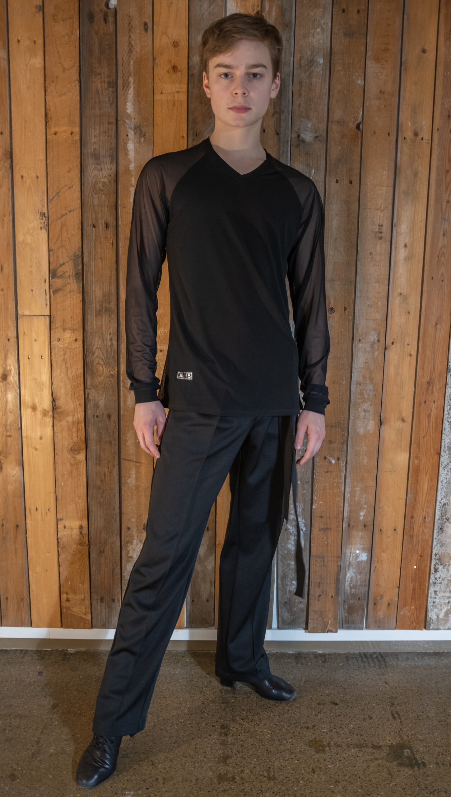 Juris 138 (pitk.hihainen mesh V-kaulus) - Image 5