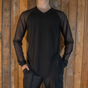 Juris 138 (pitk.hihainen mesh V-kaulus)