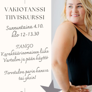 Vakiotanssi tiiviskurssi
